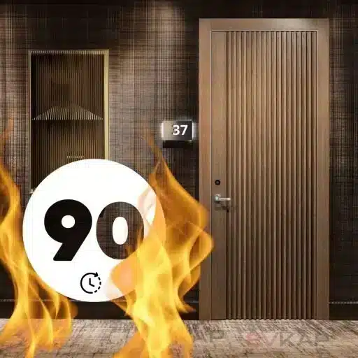 90 dk Yangına Dayanıklı Kapı